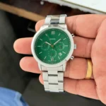 FOSSIL SLIM NEUTRA CHRONOGRAPH GREEN DIAL