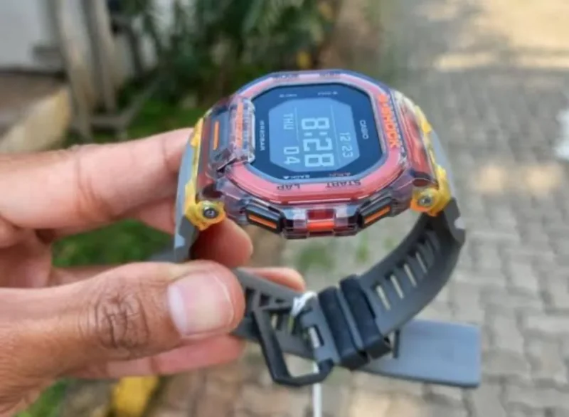 CASIO G SHOCK GRAU QUARTZ CHRONOGRAPH