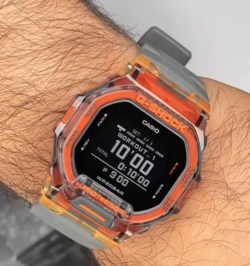 CASIO G SHOCK GRAU QUARTZ CHRONOGRAPH