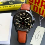 FOSSIL STAINLESS STEEL 7AAA PREMIUM BLACK