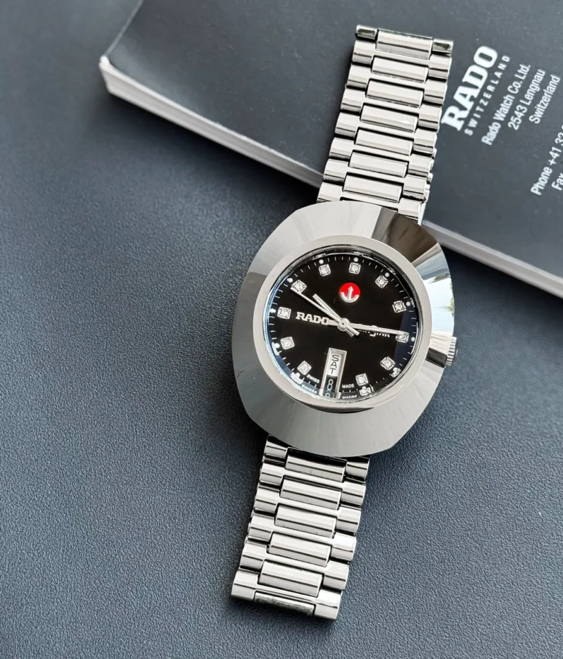 RADO DAY & DATE BLACK DIAL 7AAA PREMIUM AUTOMATIC