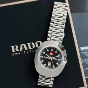 RADO DAY & DATE BLACK DIAL 7AAA PREMIUM AUTOMATIC