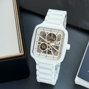 RADO AUTOMATIC OPEN HEART WHITE CERAMIC