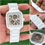 RADO AUTOMATIC OPEN HEART WHITE CERAMIC