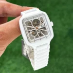 RADO AUTOMATIC OPEN HEART WHITE CERAMIC