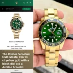 ROLEX GMT MASTER 2 7AA PREMIUM GREEN DIAL