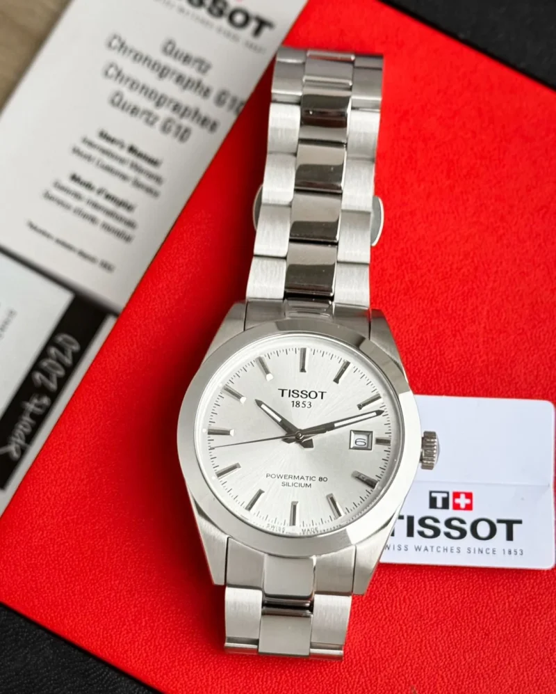 TISSOT T-CLASSIC STAINLESS STEEL POWERMATIC 80 AUTOMATIC