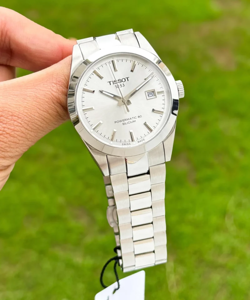 TISSOT T-CLASSIC STAINLESS STEEL POWERMATIC 80 AUTOMATIC