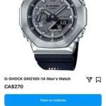 CASIO G-SHOCK UNISEX 7AA AUTOMATIC