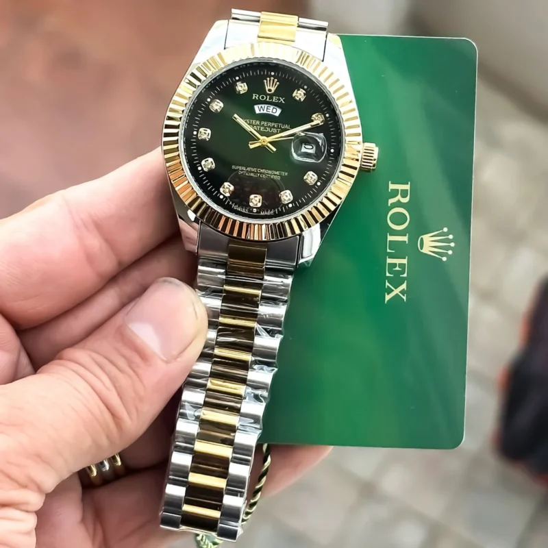 ROLEX DAY-DATE CLASSIC 7A ORIGINAL GREEN DIAL