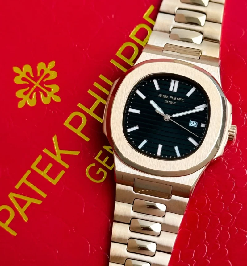 PATEK PHILIPPE ROSEGOLD STAINLESS STEEL 7AAA ORIGINAL