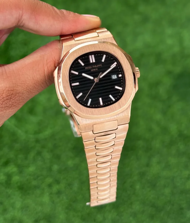 PATEK PHILIPPE ROSEGOLD STAINLESS STEEL 7AAA ORIGINAL