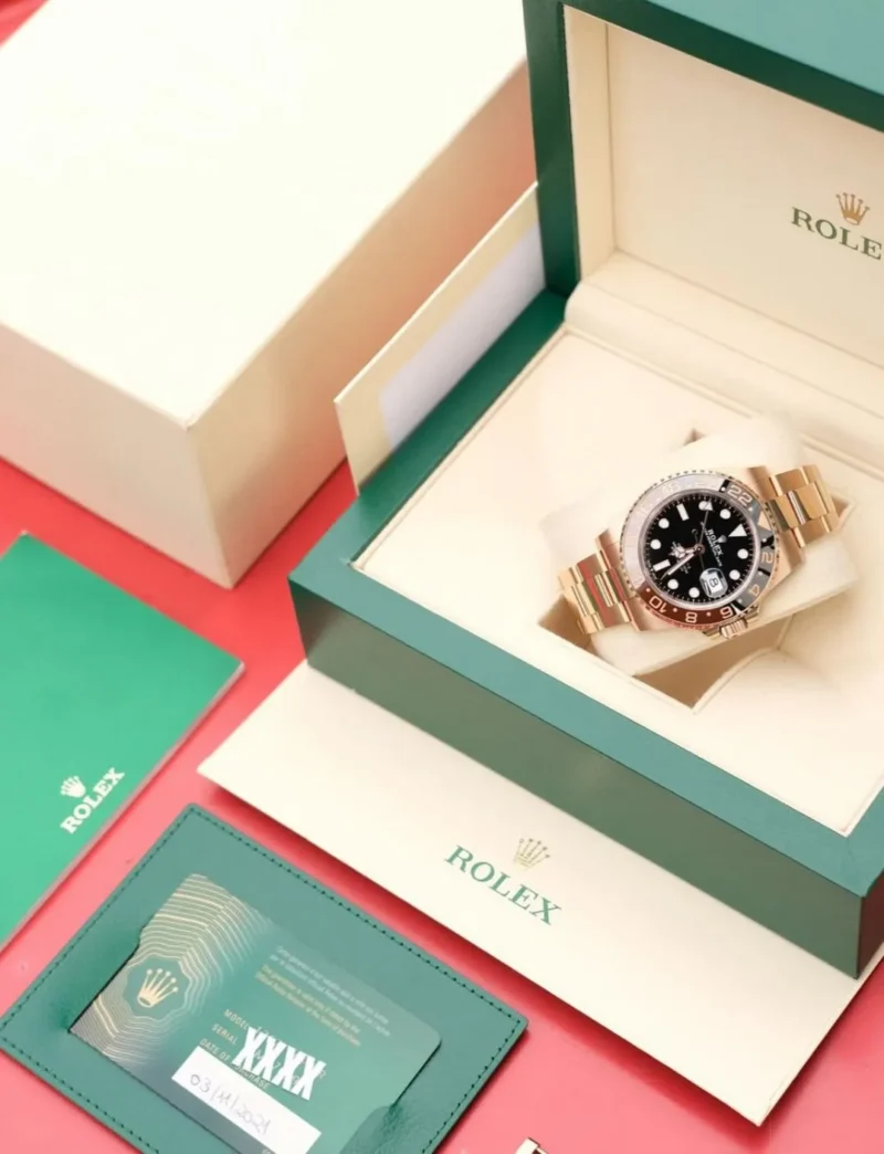 ROLEX GMT MASTER 2 EVER ROSE 7AA PREMIUM