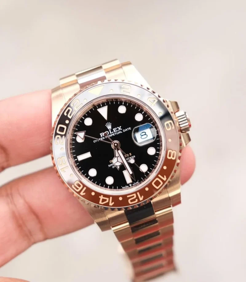 ROLEX GMT MASTER 2 EVER ROSE 7AA PREMIUM