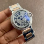 CARTIER BALLON BLUE SEMI ETA MOVEMENT
