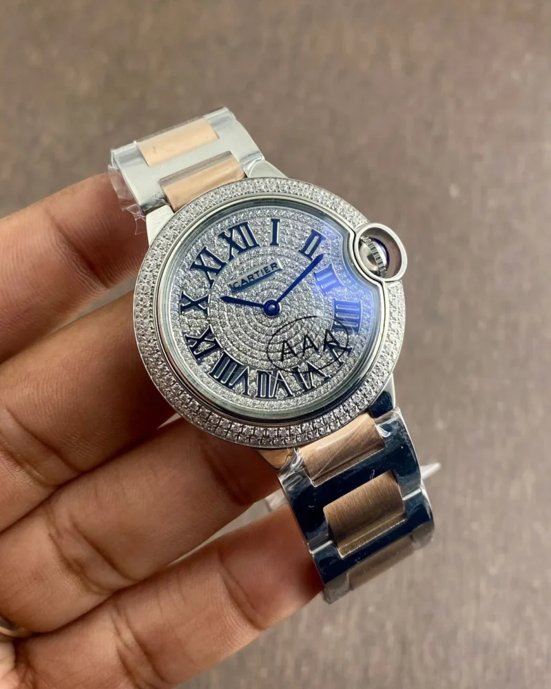 CARTIER BALLON BLUE SEMI ETA MOVEMENT