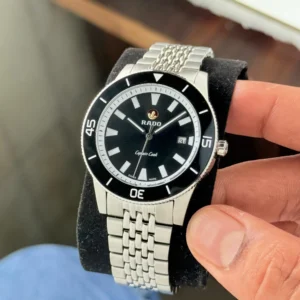 RADO CAPTAIN COOK 7AAA PREMIUM AUTOMATIC BLACK DIAL