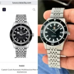 RADO CAPTAIN COOK 7AAA PREMIUM AUTOMATIC BLACK DIAL