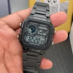 CASIO WORLD TIME YOUTH BLACK QUARTZ MOVEMENT