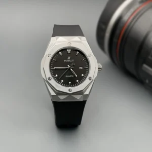HUBLOT BIG BANG 7A BLACK DIAL QUARTZ MOVEMENT