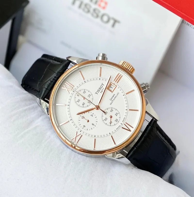 TISSOT CHEMIN DES TOURELLES 1853 ORIGINAL WHITE DIAL