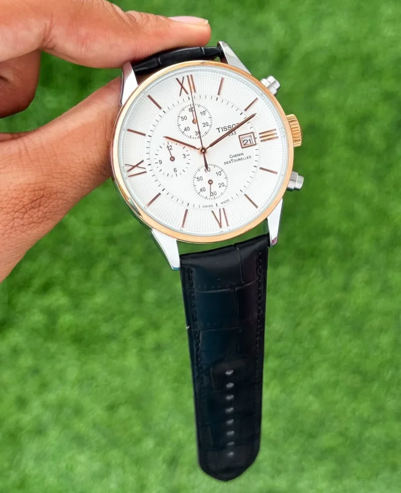 TISSOT CHEMIN DES TOURELLES 1853 ORIGINAL WHITE DIAL