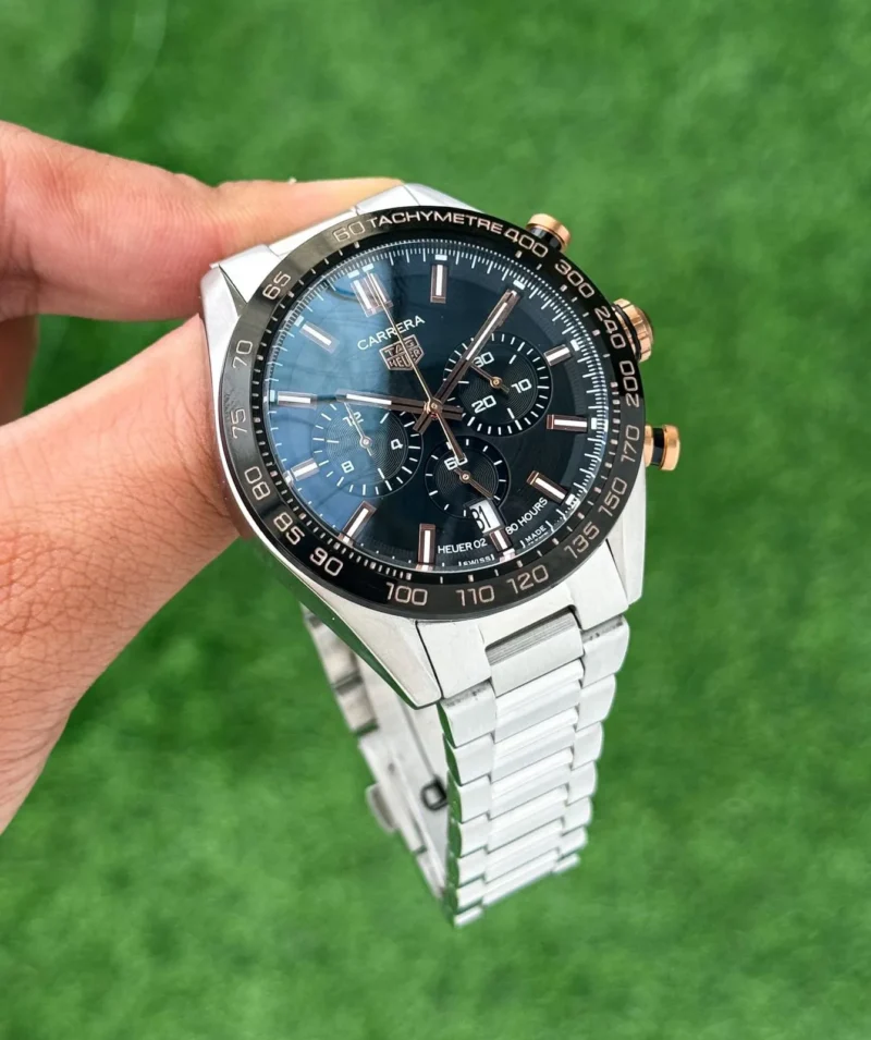 TAG HEUER 7AA PREMIUM ORIGINAL BLACK DIAL