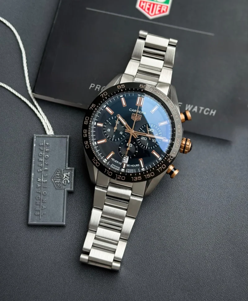 TAG HEUER 7AA PREMIUM ORIGINAL BLACK DIAL