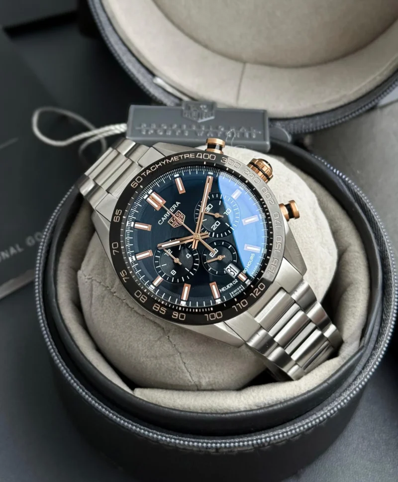 TAG HEUER 7AA PREMIUM ORIGINAL BLACK DIAL