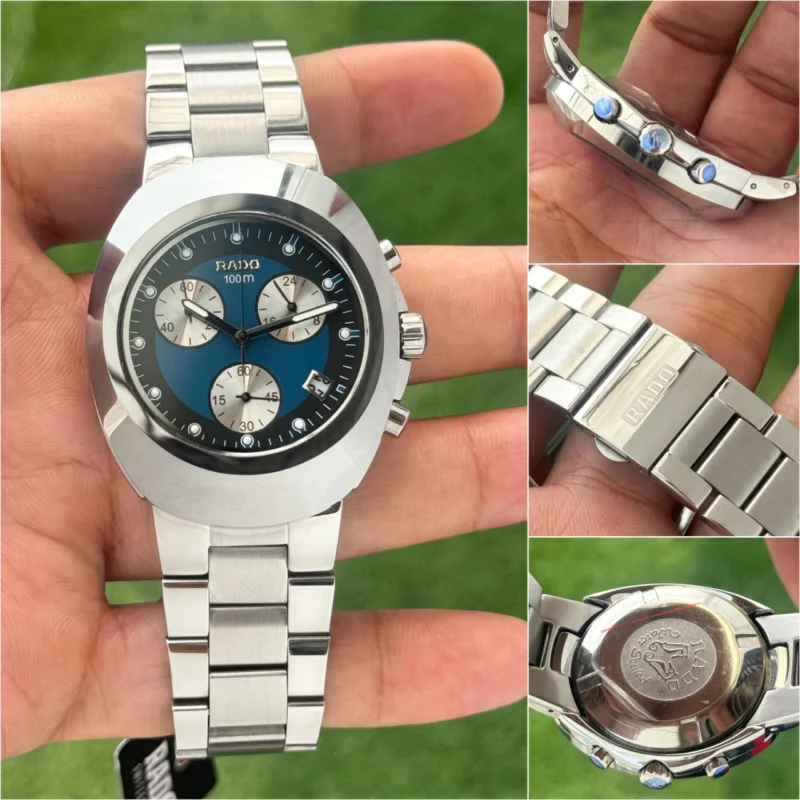 RADO QUARTZ MOVEMENT SLIM BLUE DIAL