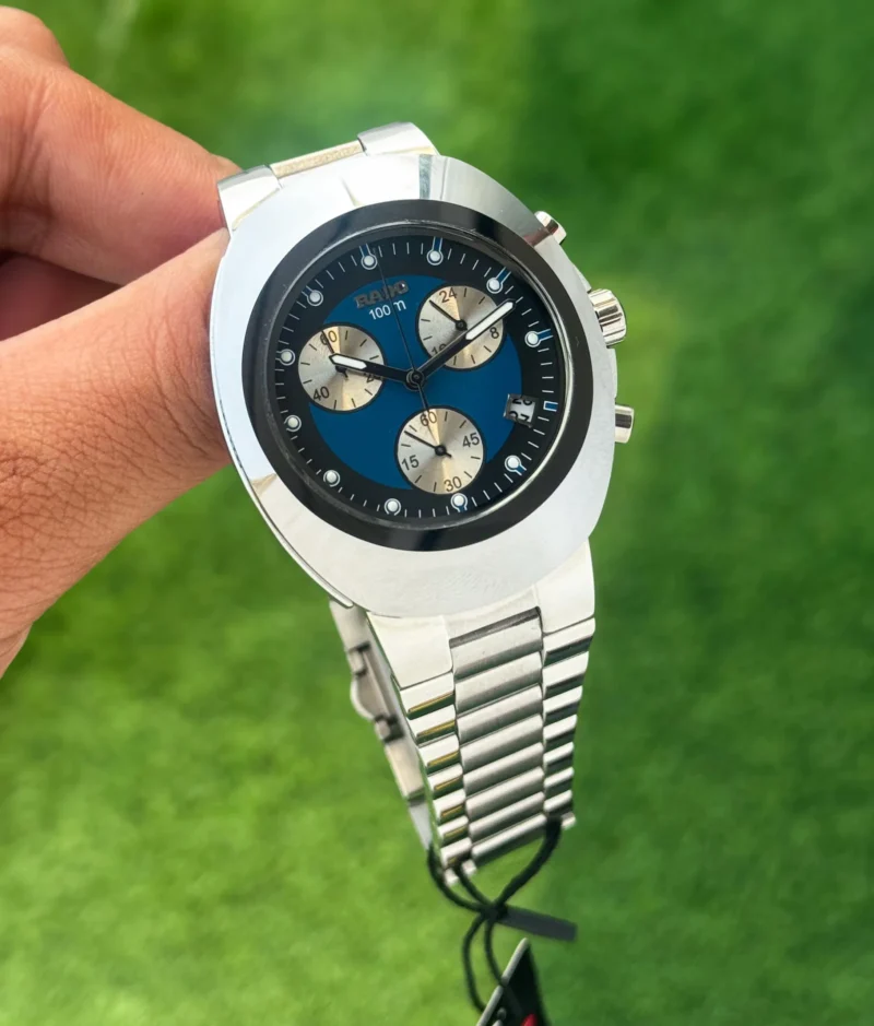 RADO QUARTZ MOVEMENT SLIM BLUE DIAL