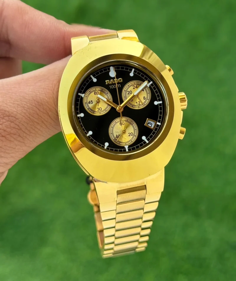 RADO QUARTZ MOVEMENT 7AAA SLIM DIAL GOLDEN