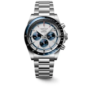 LONGINES CONQUEST CHRONOGRAPH AUTOMATIC WHITE & BLUE DIAL