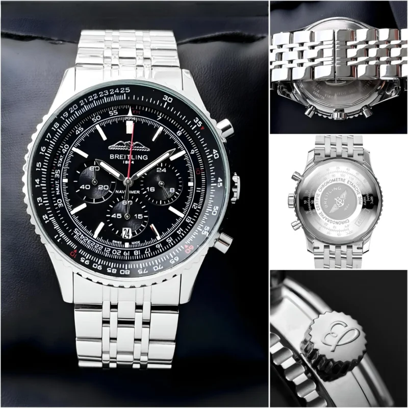 BREITLING NAVITIGER CHRONOGRAPH 7AA PREMIUM BLACK DIAL