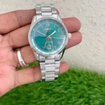 TAG HEUER CARRERA BRUSHED SUNRARY GREEN AUTOMATIC