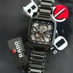 RADO AUTOMATIC OPEN HEART BLACK CERAMIC