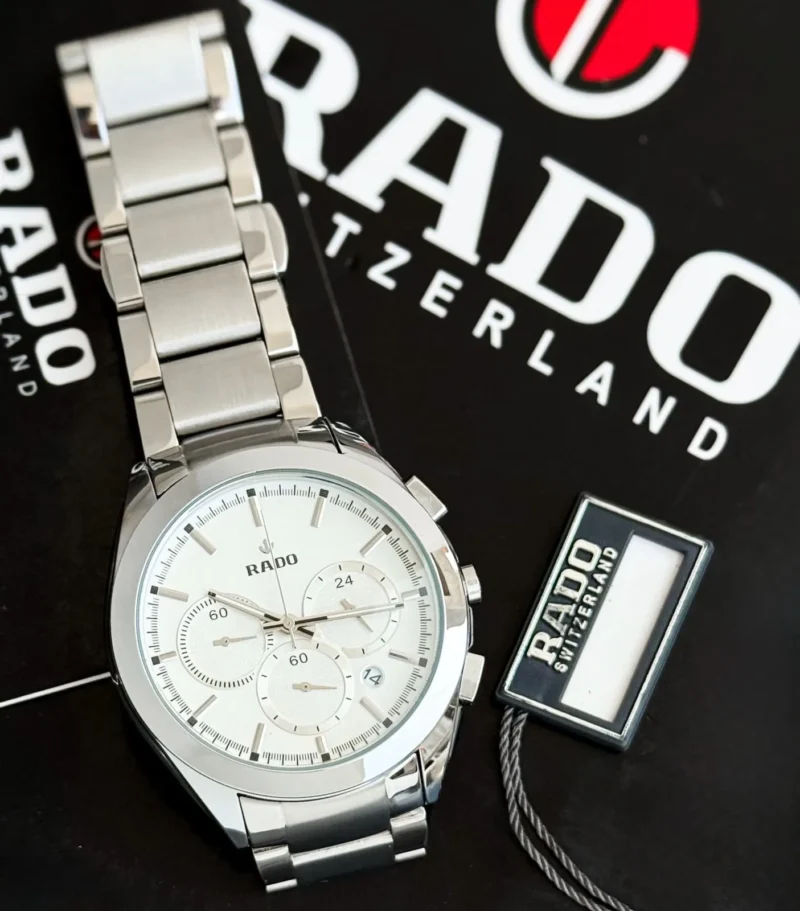 RADO BACK STEEL QUARTZ MOVEMENT 7AA PREMIUM