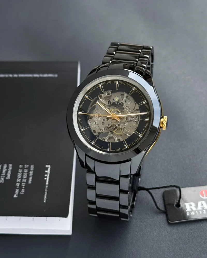 RADO OPEN HEART 7AAA PREMIUM AUTOMATIC BLACK