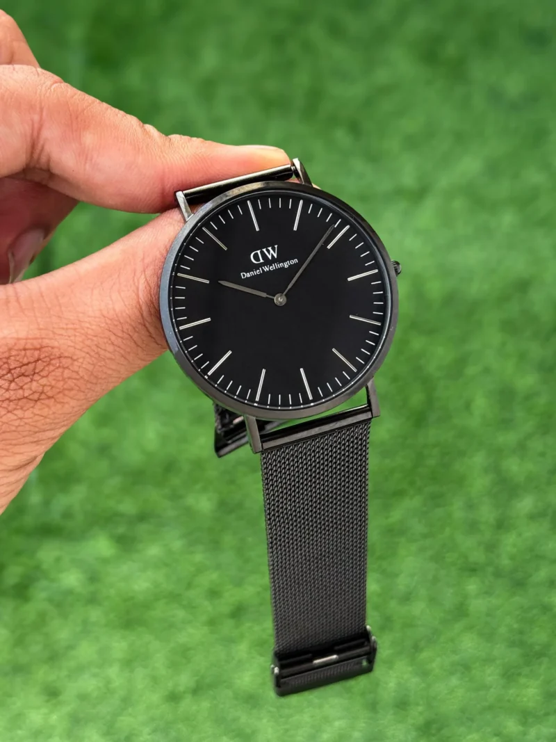 DANIEL WELLINGTON CLASSIC PETITE 7AA PREMIUM BLACK