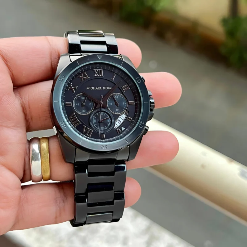 MICHAEL KORS BRECKEN MK8482 7AA PREMIUM BLACK