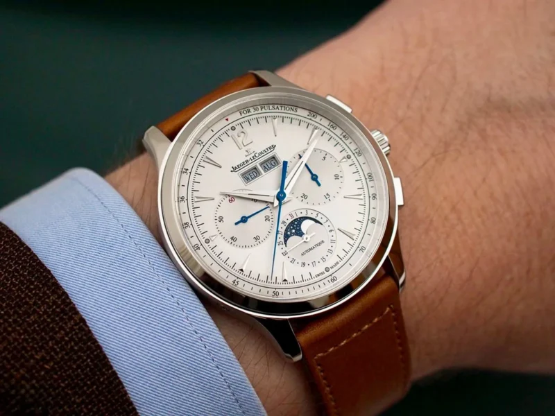 JAEGER LECOULTRE MASTER CONTROL AUTOMATIC WHITE DIAL
