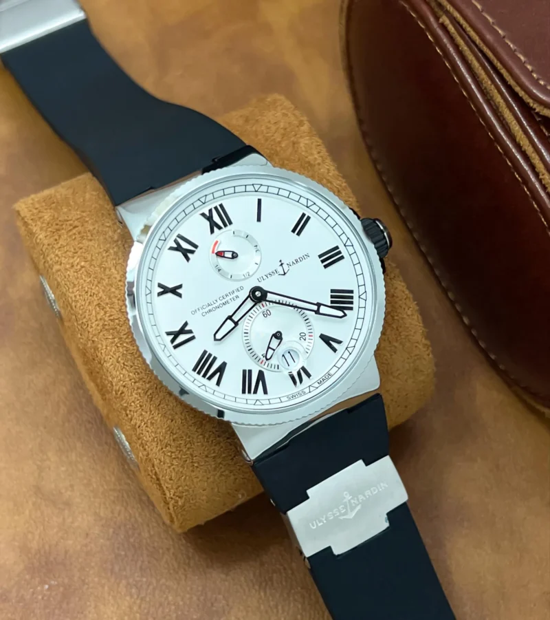 ULYSSE NARDIN MAXI MARINE CHRONOMETER TITANIUM WHITE