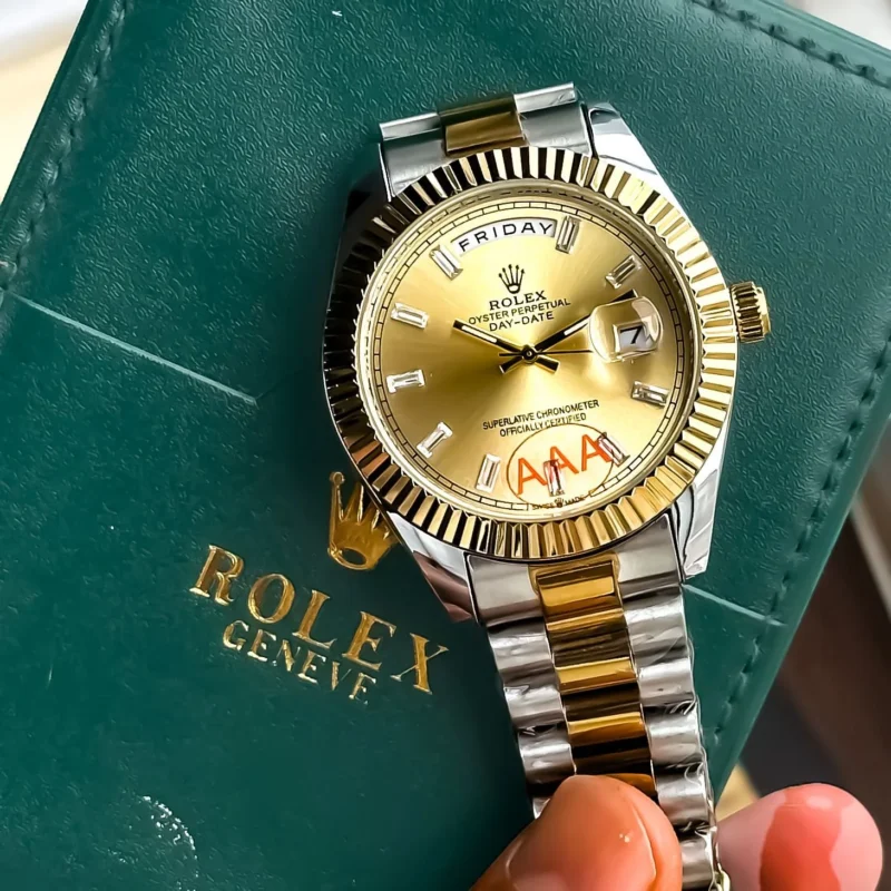 ROLEX DAY-DATE CLASSIC 7A ORIGINAL GOLDEN DIAL