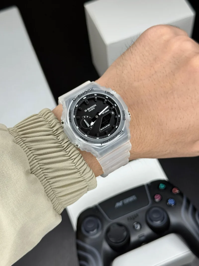 G-SHOCK GA-2100 AUTO CALENDAR BLACK DIAL