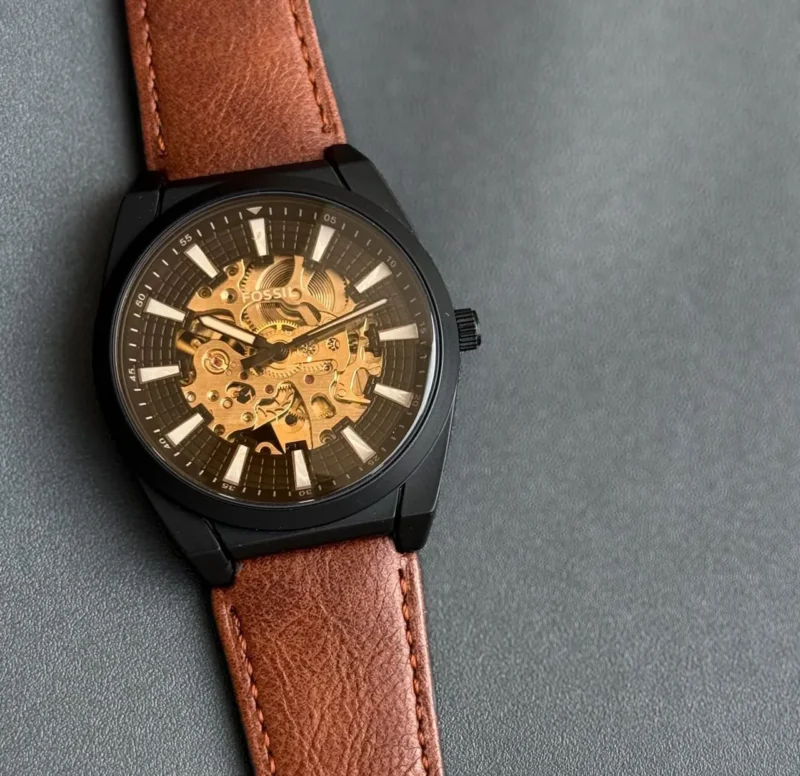 FOSSIL SKELETON DIAL 7AAA PREMIUM AUTOMATIC