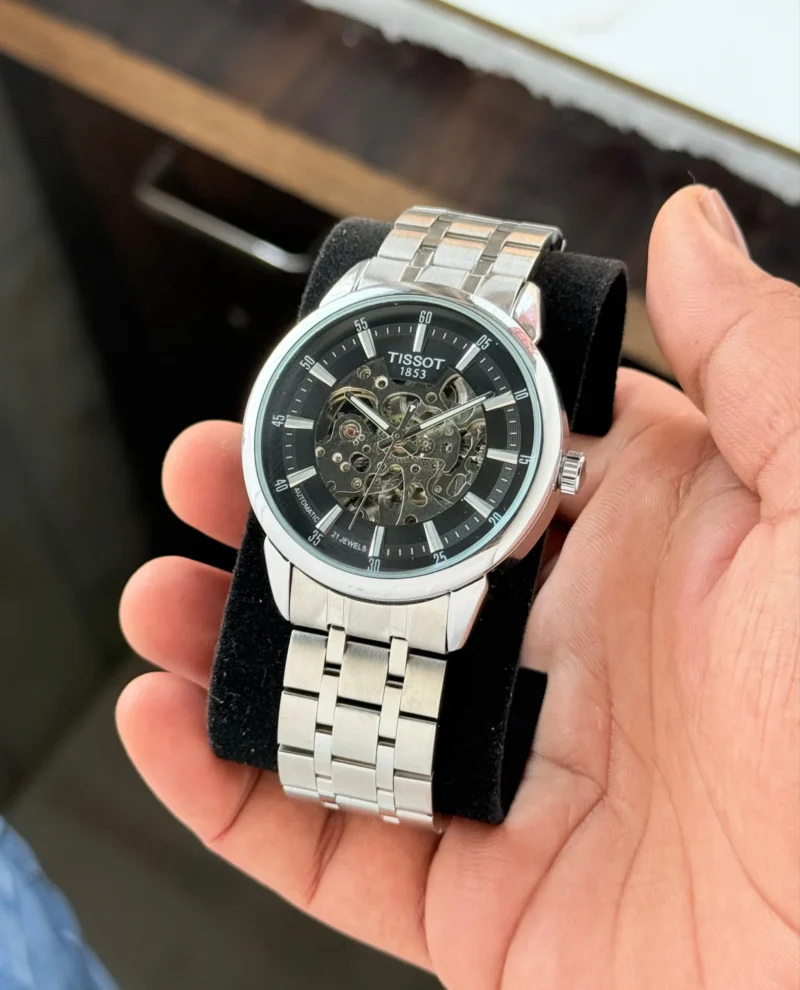 TISSOT CHEMIN SKELETON DIAL STAINLESS STEEL 7A ORIGINAL