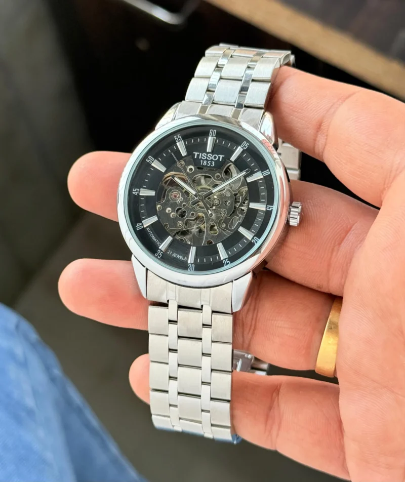 TISSOT CHEMIN SKELETON DIAL STAINLESS STEEL 7A ORIGINAL