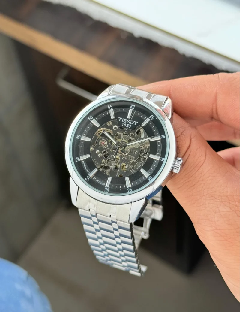 TISSOT CHEMIN SKELETON DIAL STAINLESS STEEL 7A ORIGINAL