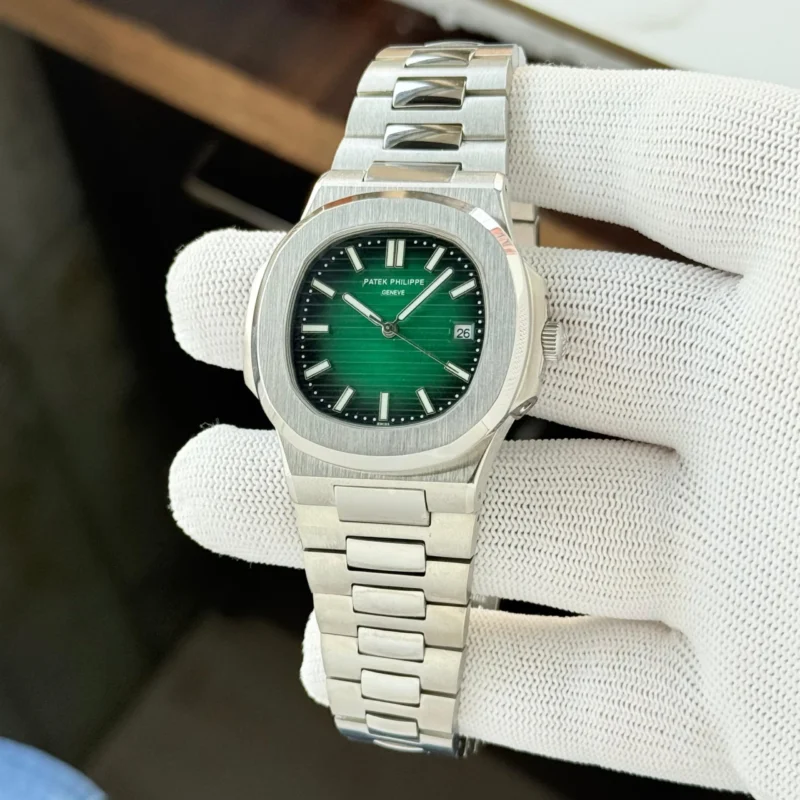 PATEK PHILIPPE TIFFANY &CO NAUTILUS GREEN DIAL