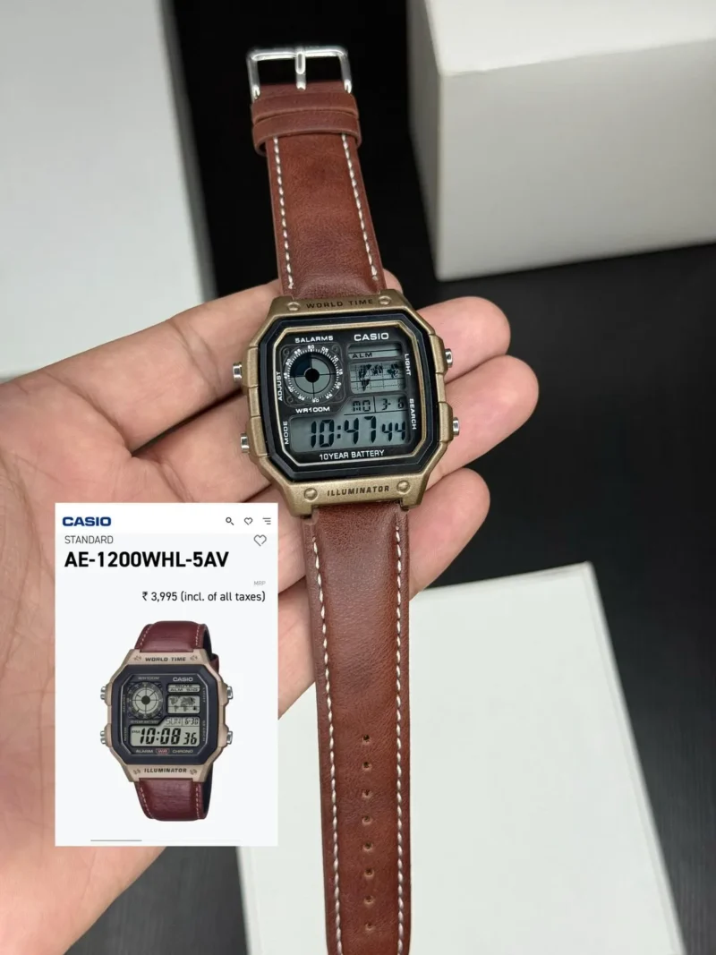 CASIO STANDARD UNISEX 7A SQUARE DIAL